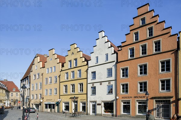 Gabled houses on the market square