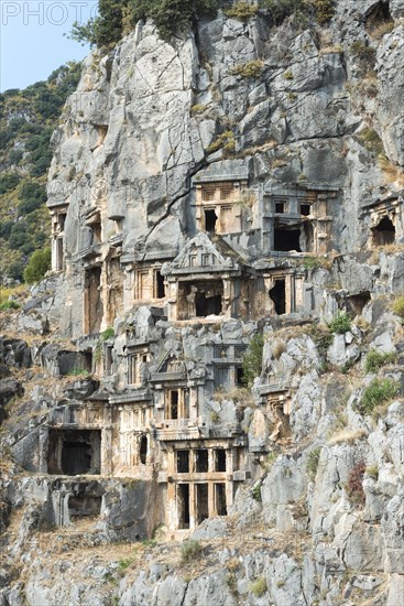 Lycian rock tombs