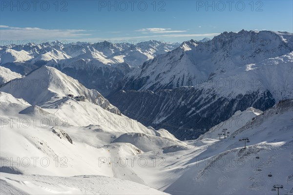 Winter sports region Silvretta Arena