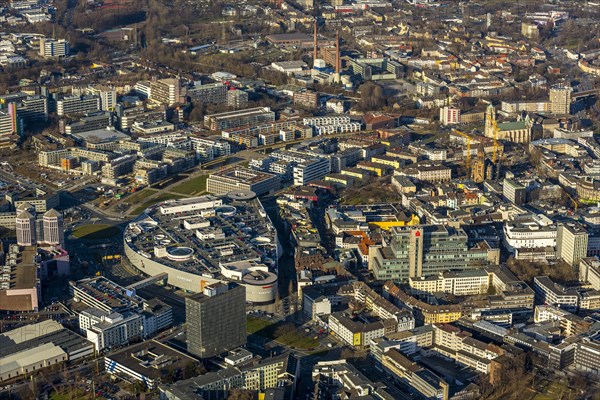 Grune Mitte Essen between Berliner Platz and University of Essen