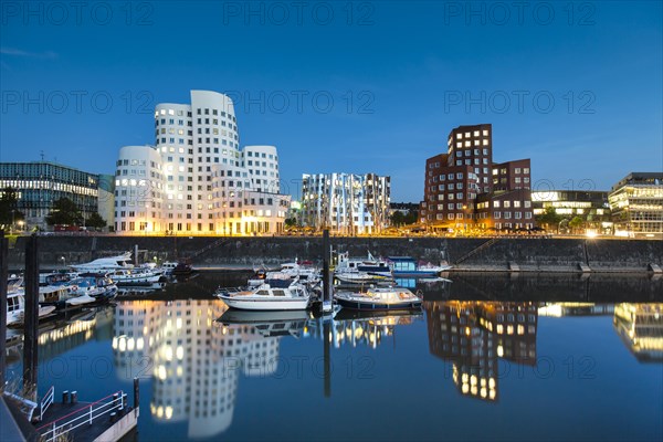 Neuer Zollhof or Gehry Bauten buildings