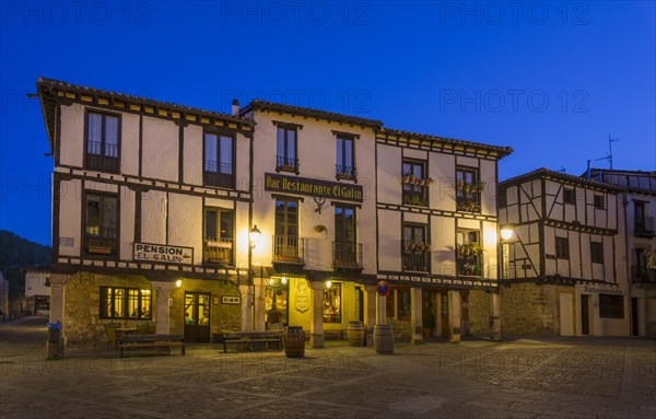 Main square at night