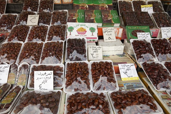 Dates in Styrofoam trays