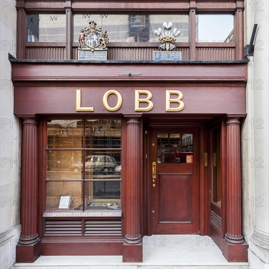 Traditional royal shoemaker John Lobb