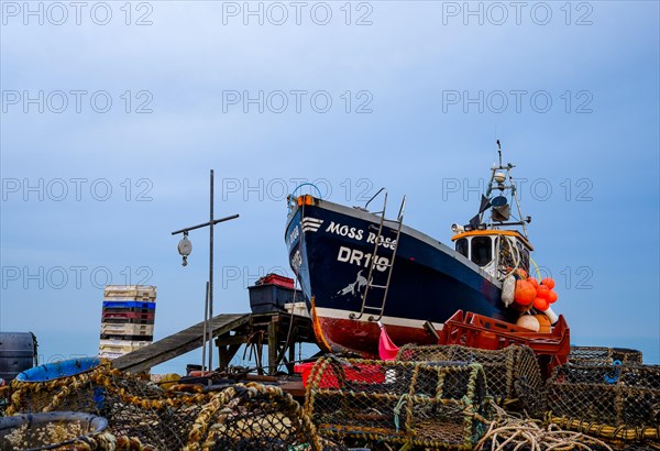 Fishing boat on the beach