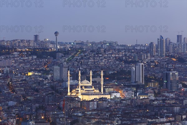 Kocatepe Mosque and Atakule Tower