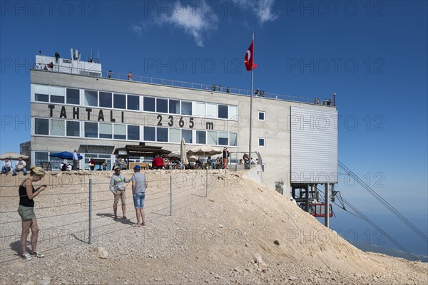 Top of Tahtali Dagi mountain