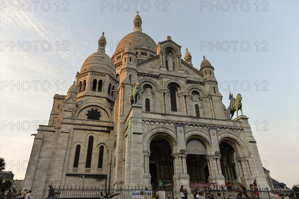 Basilica of the Sacred Heart of Paris or Sacre-Coeur de Montmartre