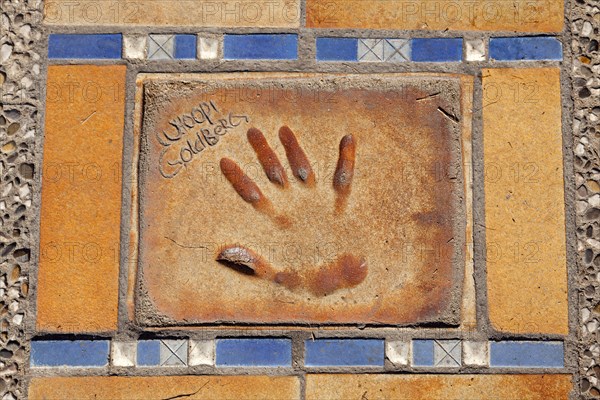 Handprint of Whoopi Goldberg