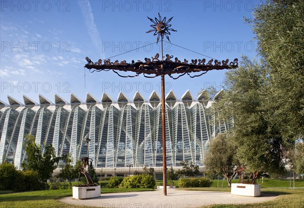 Sculpture park Jardines del Turia