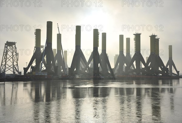 Components for offshore wind turbines