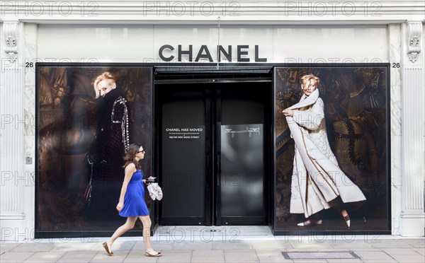 Store of the fashion company Chanel