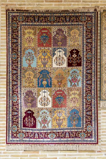 Ornate Suzani carpet