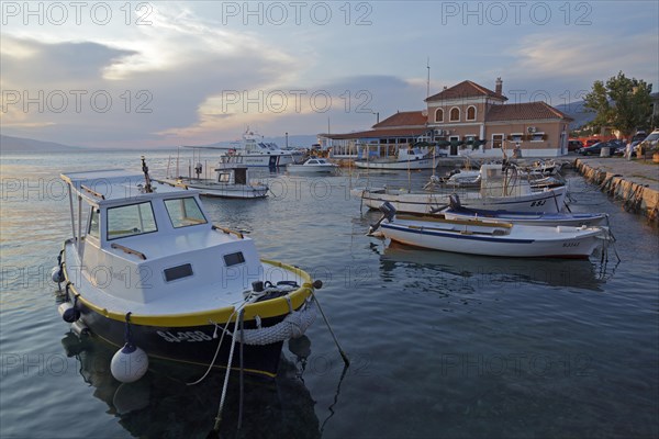 Boats in the harbour