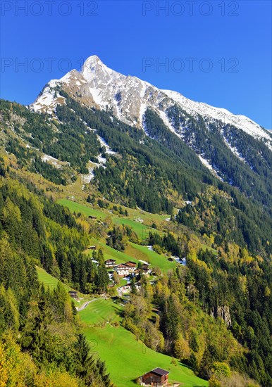 Snow-capped peak