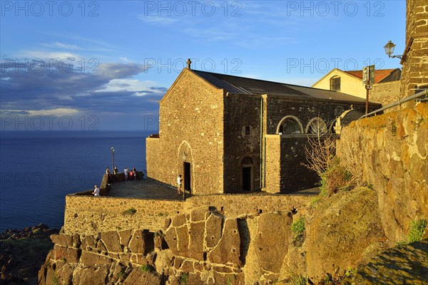 Sant'Antonio Abate Cathedral in the evening light