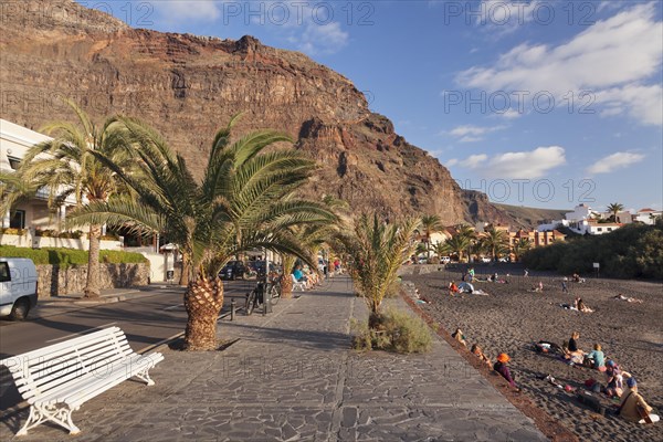 Promenade at the beach