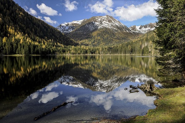 Etrachsee Lake with reflections