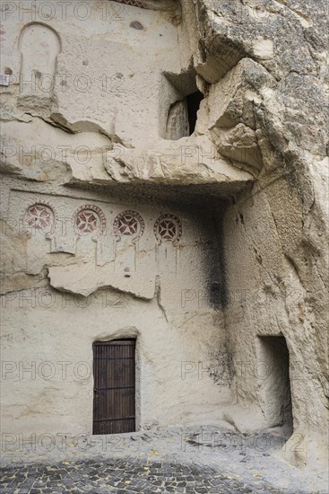 Carikli Kilise rock church in Goreme Open Air Museum