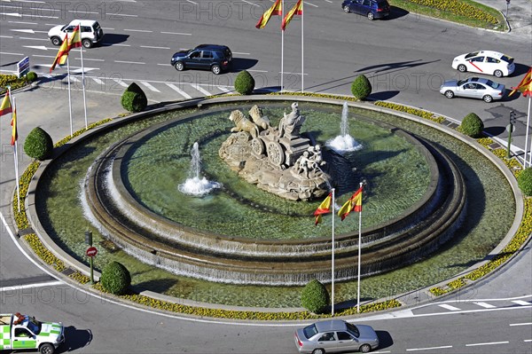 Fuente de Cibeles fountain