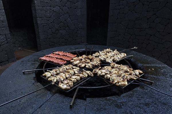Volcano grill