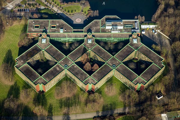 Honeycomb office buildings