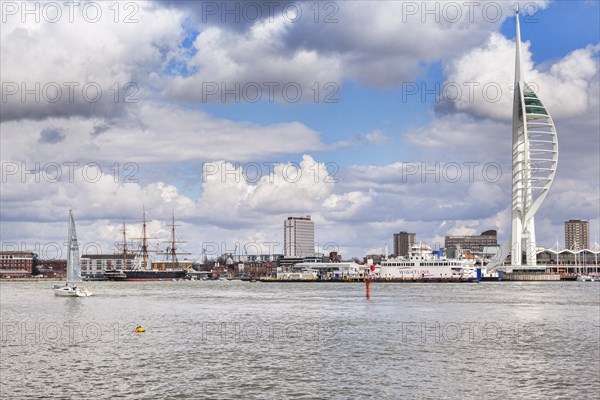 Portsmouth Harbour from the sea