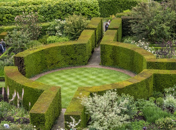 Rondel in the Rose Garden at Sissinghurst Castle