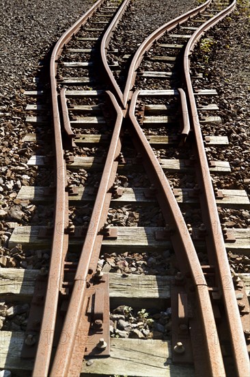 Old railway tracks