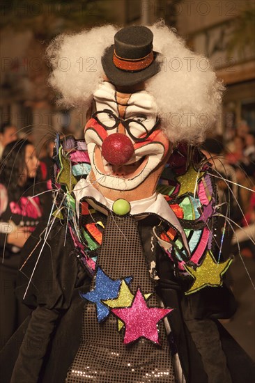 Imaginative costume at the carnival
