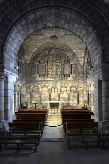 Crypt of the Basilica Sacre Coeur de Montmartre