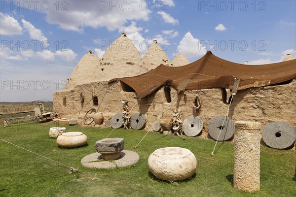 Beehive-shaped mud-brick trulli houses