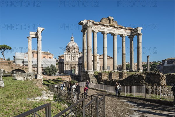 Columns of the Temple of Saturn