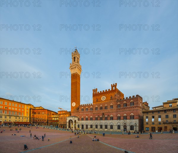 Palazzo Pubblico with Mangia Tower and Chapel