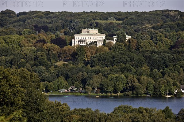 Villa Hugel mansion with Lake Baldeney