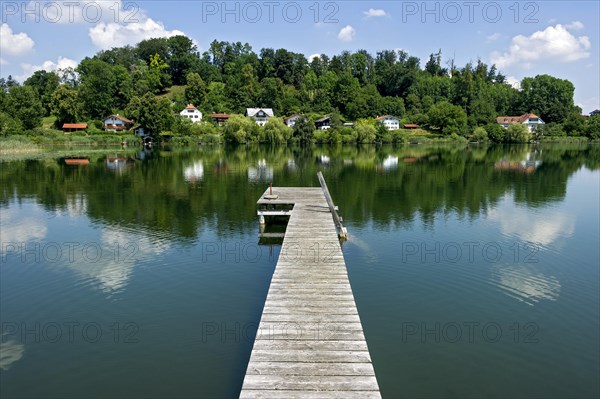 Jetty at Klostersee Seeon