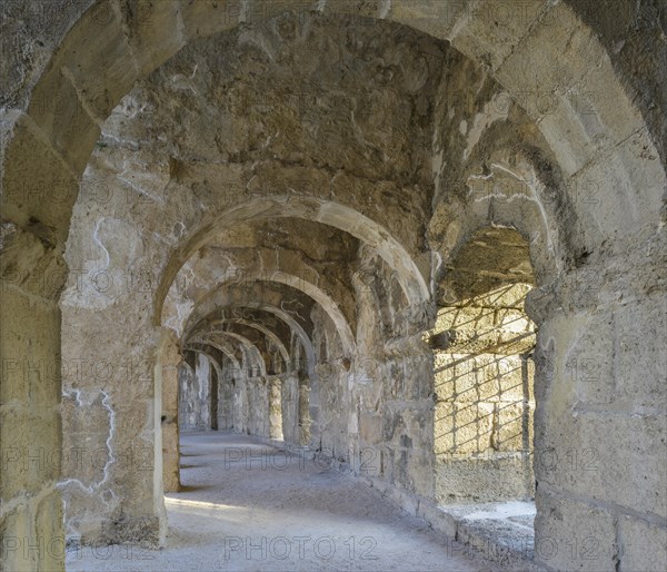 Roman amphitheater in Aspendos