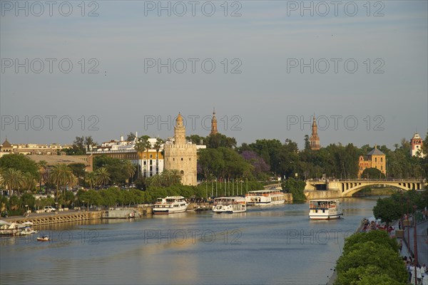 Torre del Oro on the waterfront of the Rio Guadalquivir