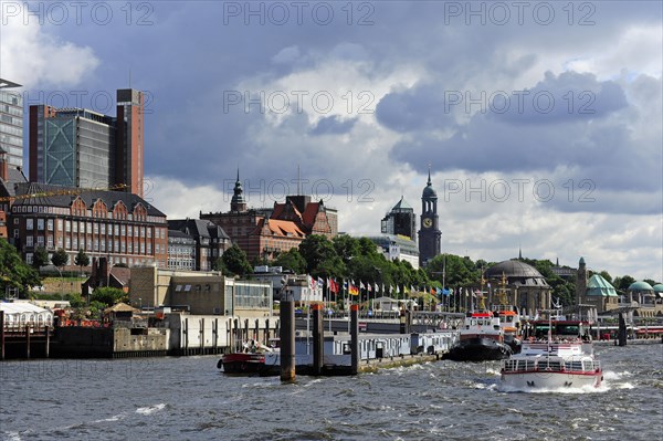 Jetties and tower of the Church of St. Michael's