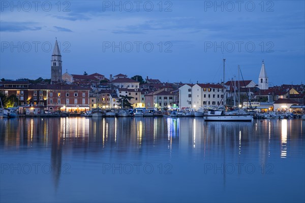 Harbor and town view