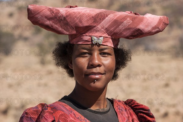 Herero woman with typical headdress