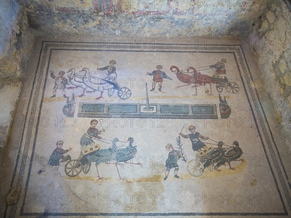 Ancient Roman mosaic