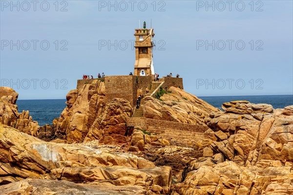 Paon Lighthouse on the Ile de Brehat