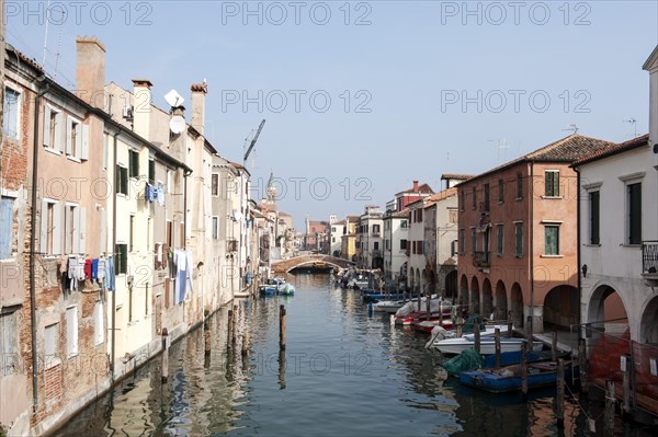 Houses on the Canal Vena in the historic centre