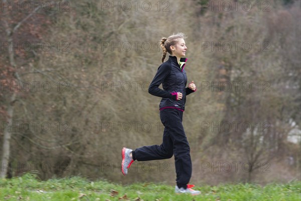 Woman jogging