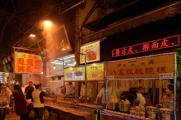 Market in the Muslim quarter