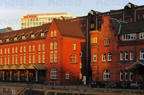 Brick buildings at Zollkanal