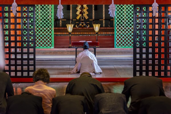 Buddhists Praying