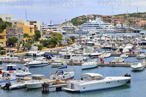 View of the marina