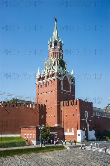 Tower of the Kremlin on the Red Square